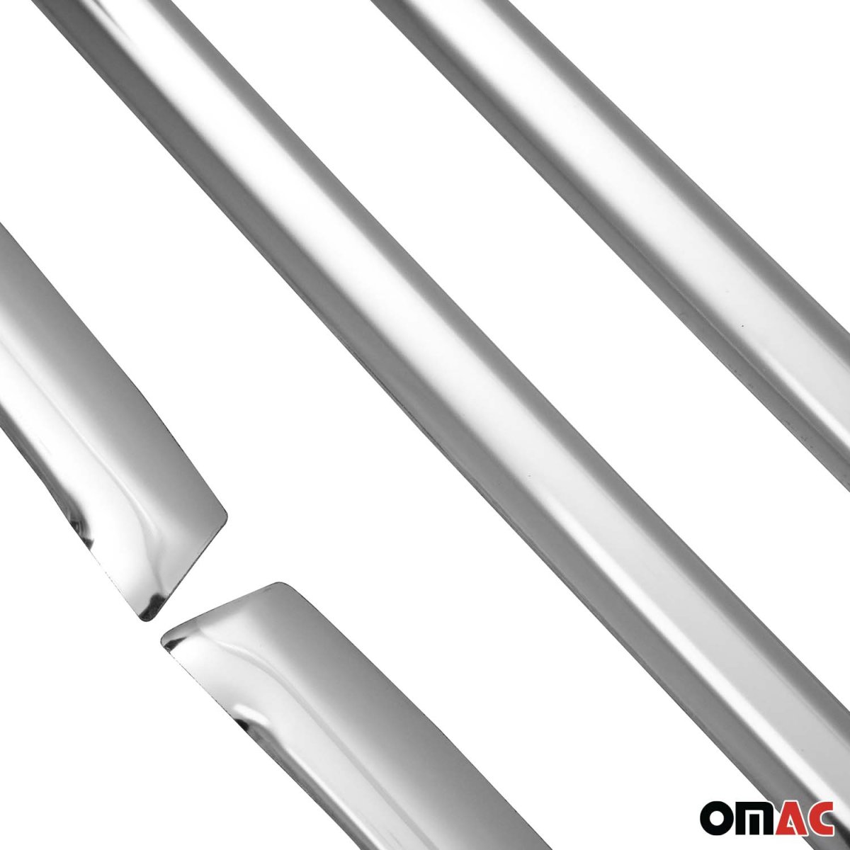 Mercedes Sprinter W907 Window Trim - Omac - Gloss Silver - 2019-2025